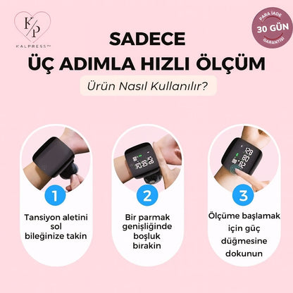 Kalpress™ Akıllı Tansiyon Cihazı
